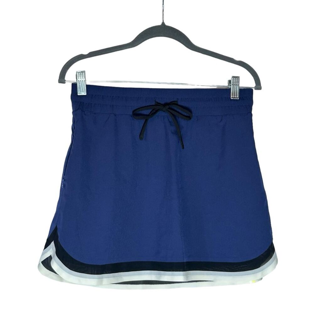 Summersalt Dark Navy Blue Athletic Sporty Mini Skirt Size‎ Small